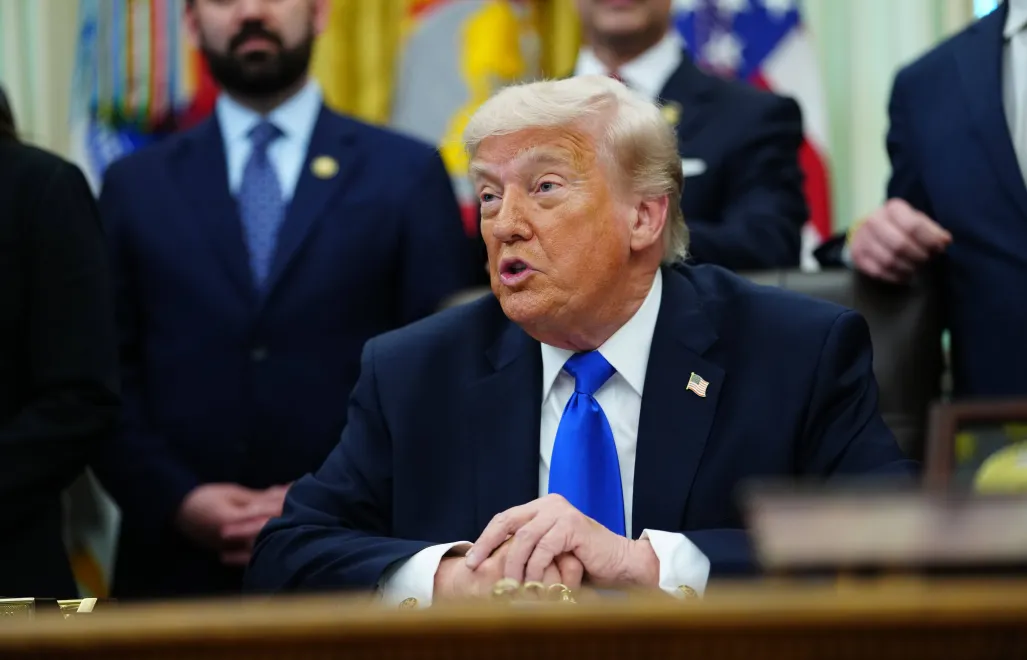 Дональд Трамп. Fot. PAP/EPA/CNP/AARON SCHWARTZ / POOL