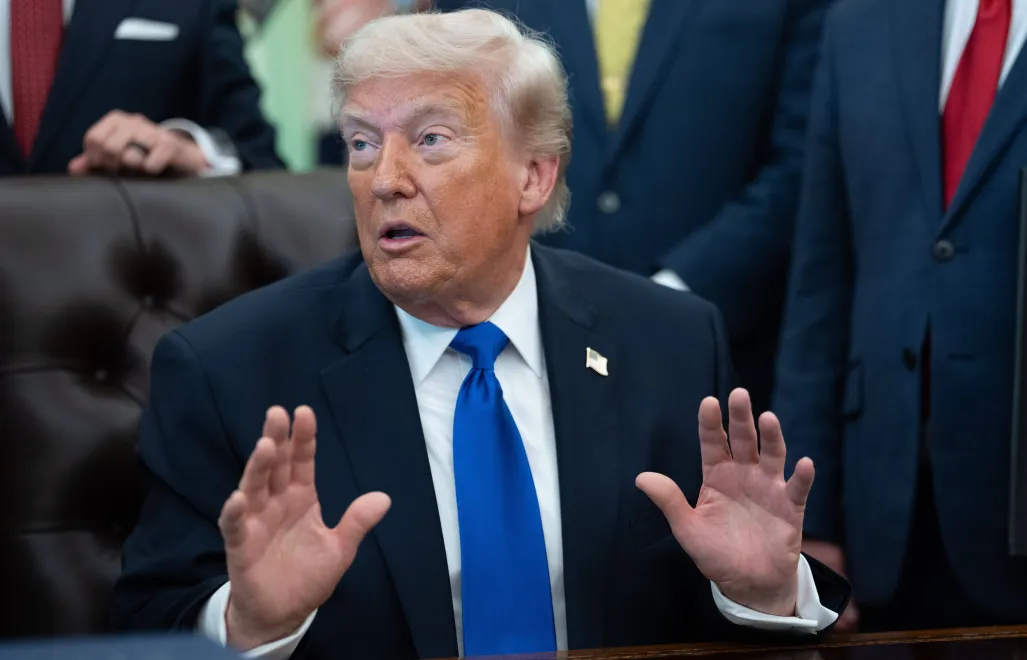 Donald Trump. Fot. EPA/AARON SCHWARTZ / POOL