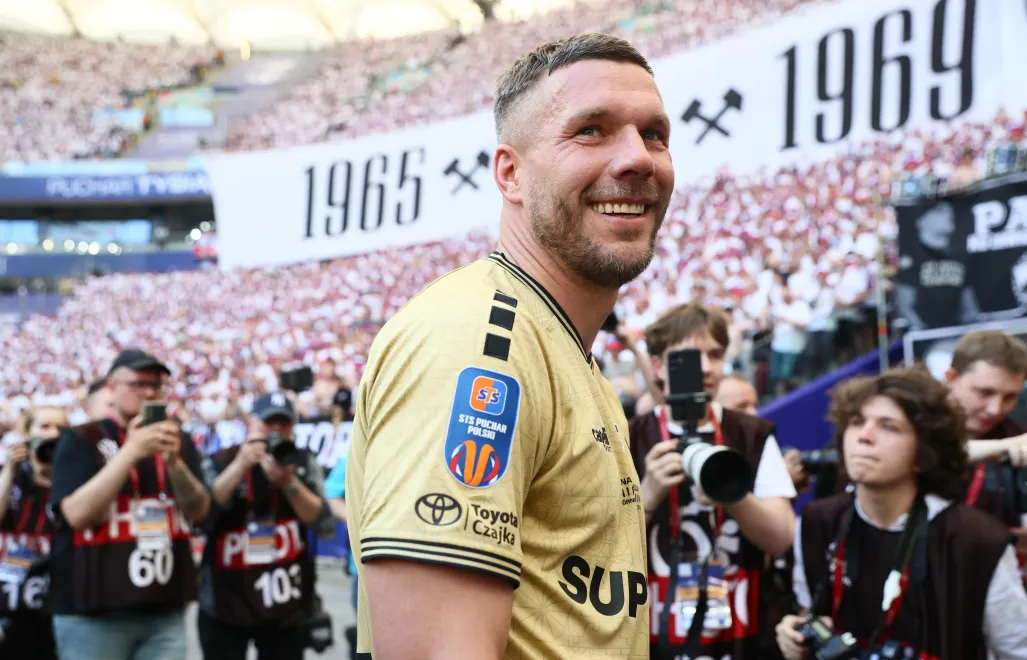 Lukas Podolski. Fot. PAP/Leszek Szymański 