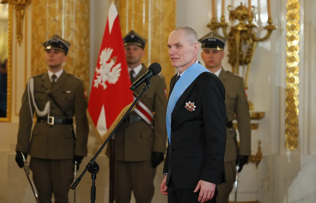 Анджей Почобут награжден орденом Белого Орла. Fot. PAP/Paweł Supernak