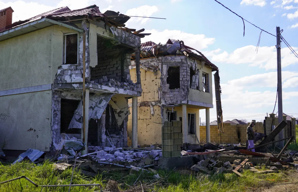 Последствия российской атаки на Одессу. 03.05.2026. Fot. PAP/Alena Solomonova