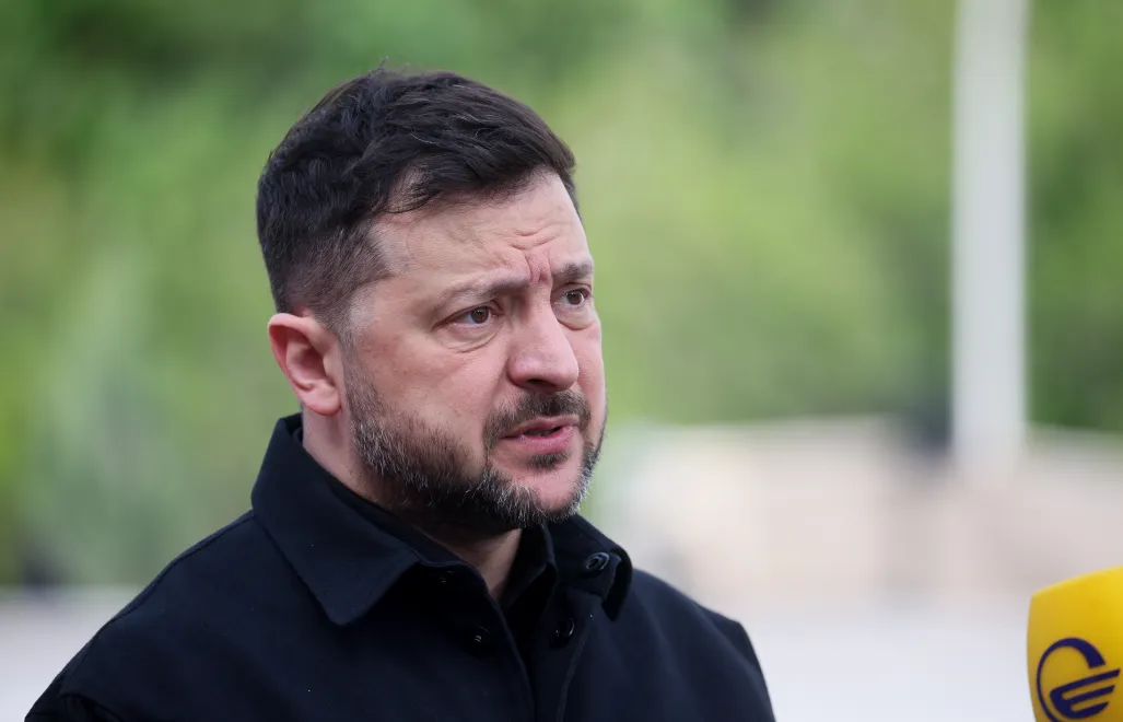 Президент Украины Владимир Зеленский. Fot. PAP/Leszek Szymański