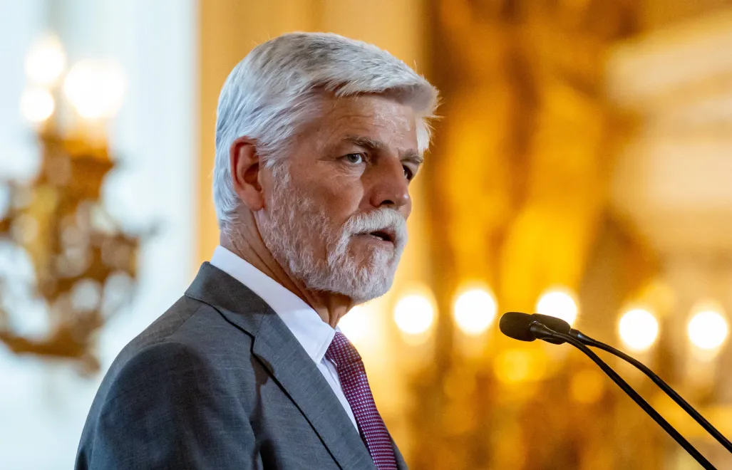 Prezydent Czech Petr Pavel. Fot. PAP/EPA/MARTIN DIVISEK