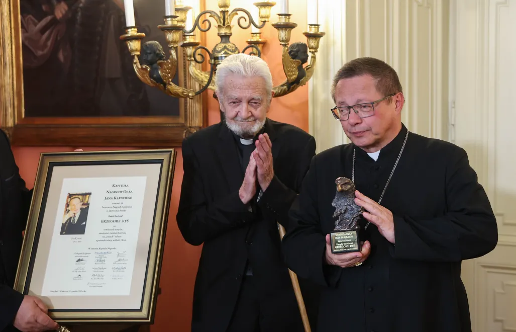 Kardynał Grzegorz Ryś. Fot. PAP/	Łukasz Gągulski
