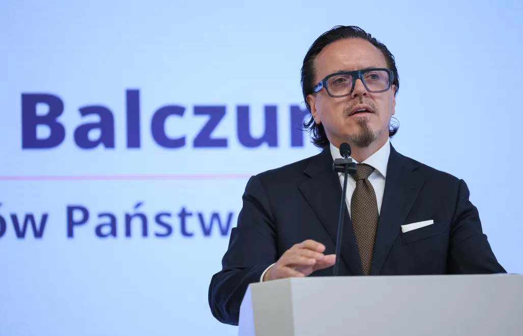 Minister aktywów państwowych Wojciech Balczun. Fot. PAP/Rafał Guz