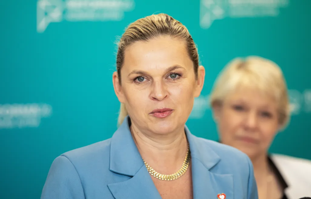 Barbara Nowacka. Fot. PAP/Krzysztof Ćwik