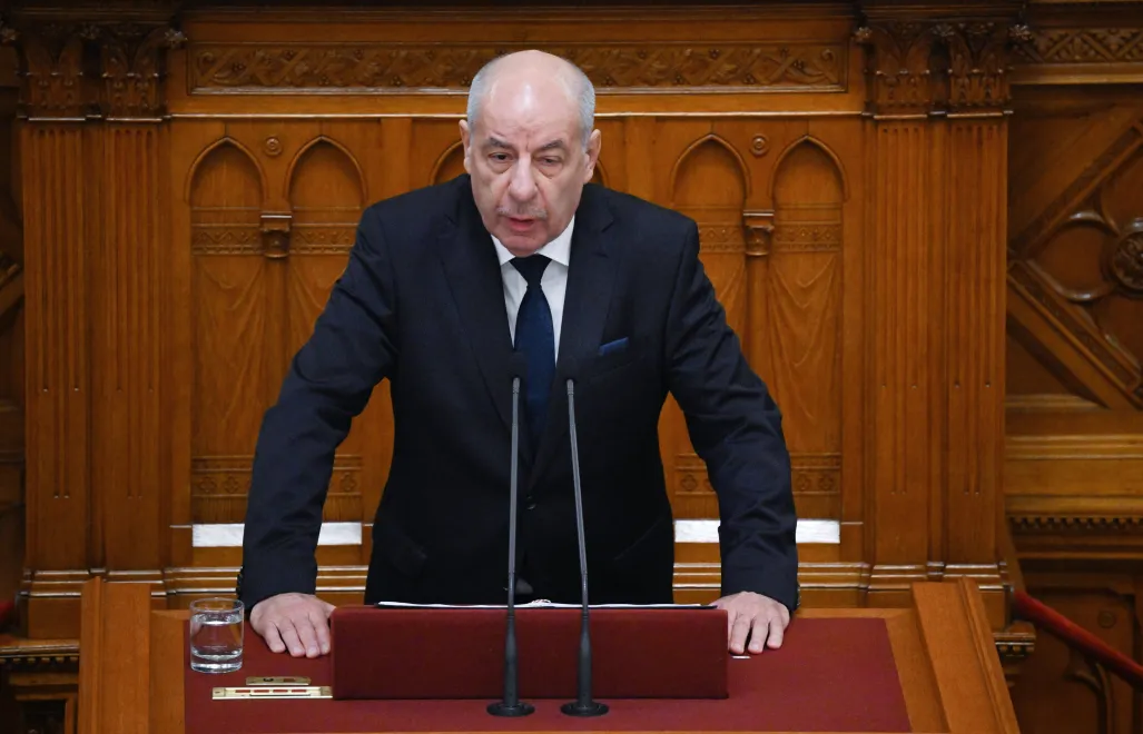 Tamas Sulyok, fot. PAP/EPA/MTI/ROBERT HEGEDUS