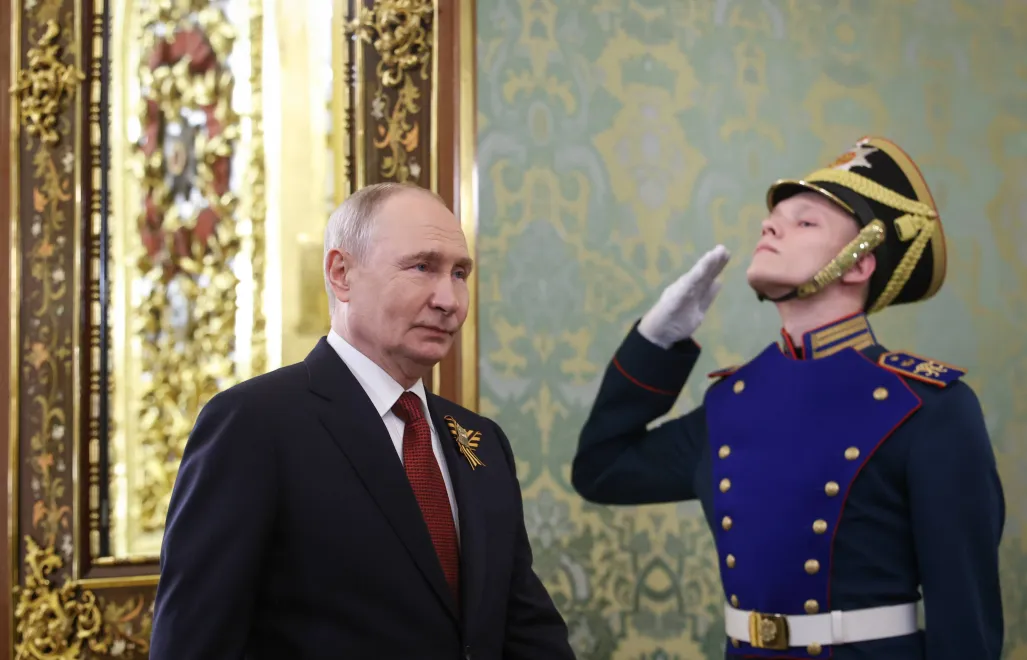 Przywódca Rosji Władimir Putin. Fot. PAP/EPA/MAXIM SHIPENKOV / POOL