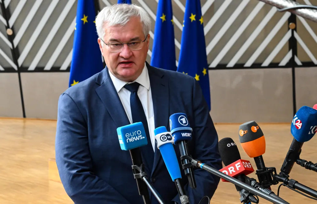 Andrij Sybiha Fot. PAP/Wiktor Dąbkowski