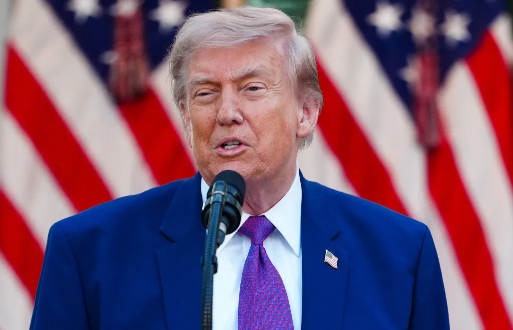 Donald Trump. Fot. PAP/EPA/AARON SCHWARTZ