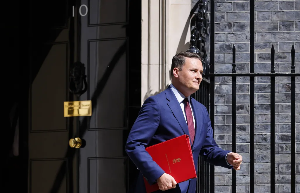 Wes Streeting, fot. PAP/EPA/TOLGA AKMEN