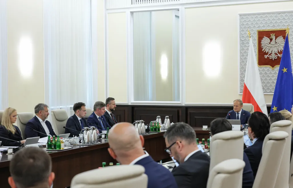 Posiedzenie rządu. Fot. PAP/Paweł Supernak