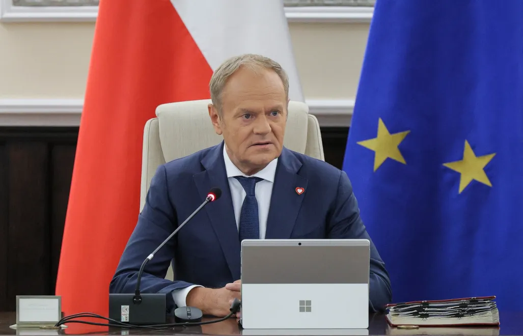 Premier Donald Tusk. Fot. PAP/Paweł Supernak