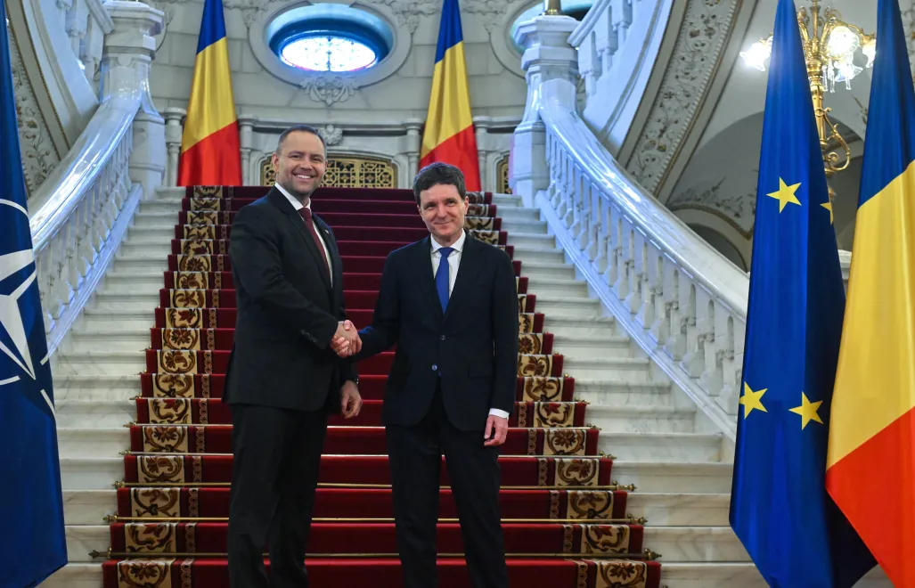 Prezydenci Polski i Rumunii Karol Nawrocki i Nicusor Dan. Fot. PAP/	Piotr Nowak