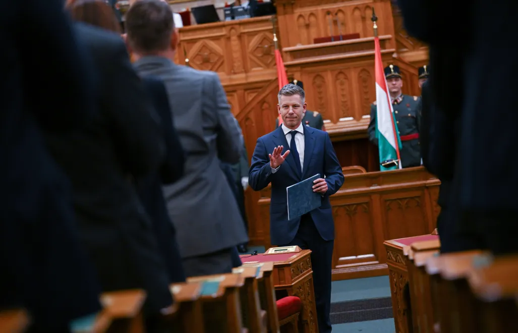 Peter Magyar, fot. PAP/EPA/MTI/Tibor Illyes