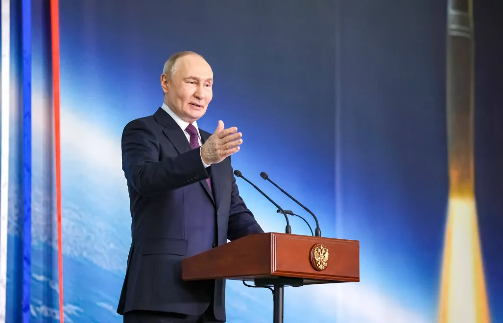 Prezydent Rosji Władimir Putin. Fot. PAP/EPA/VYACHESLAV PROKOFYEV/SPUTNIK/KREMLIN POOL