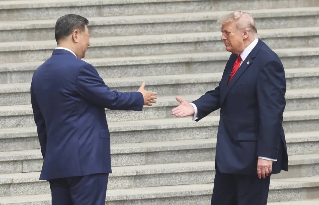Xi Jinping, Donald Trump. Fot. PAP/EPA/Maxim Shemetov 