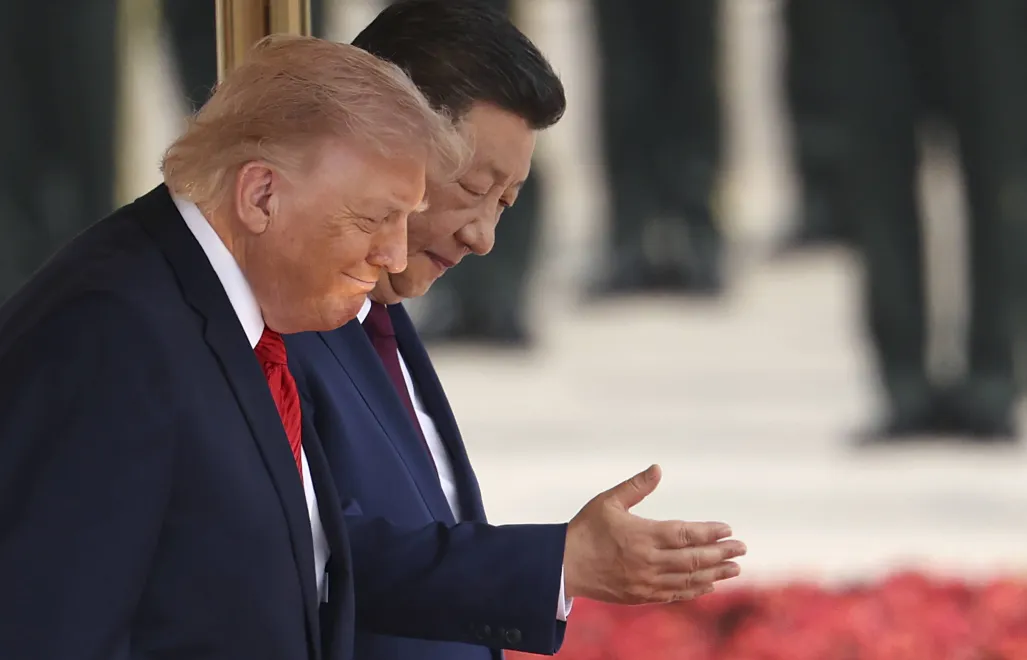 Дональд Трамп и Си Цзиньпин. Fot. PAP/EPA/REUTERS/Maxim Shemetov / POOL