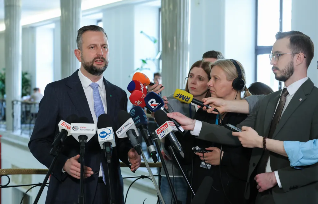 Министр обороны Польши Владислав Косиняк-Камыш. Fot. PAP/Paweł Supernak