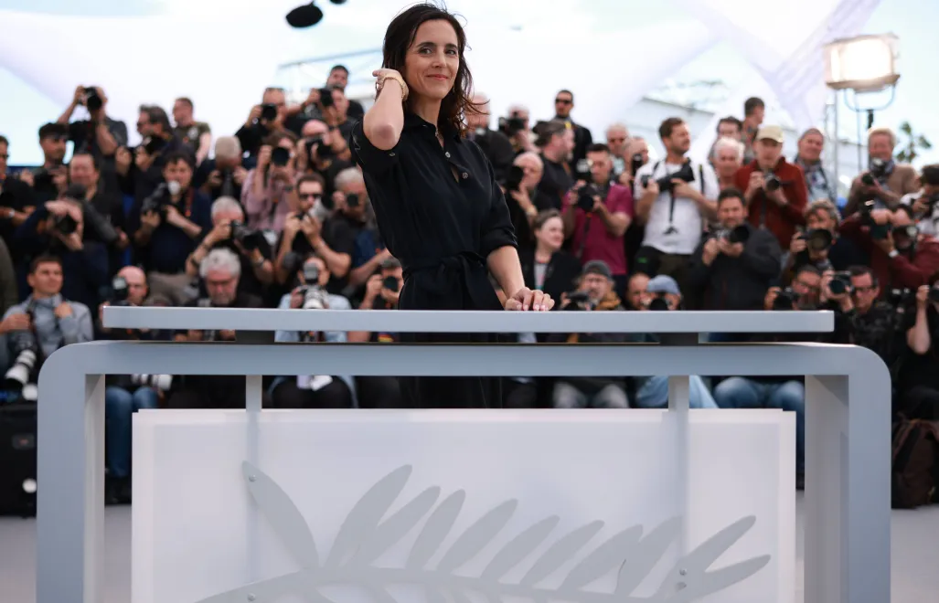Reżyserka Charline Bourgeois-Tacquet, fot. PAP/EPA/CLEMENS BILAN