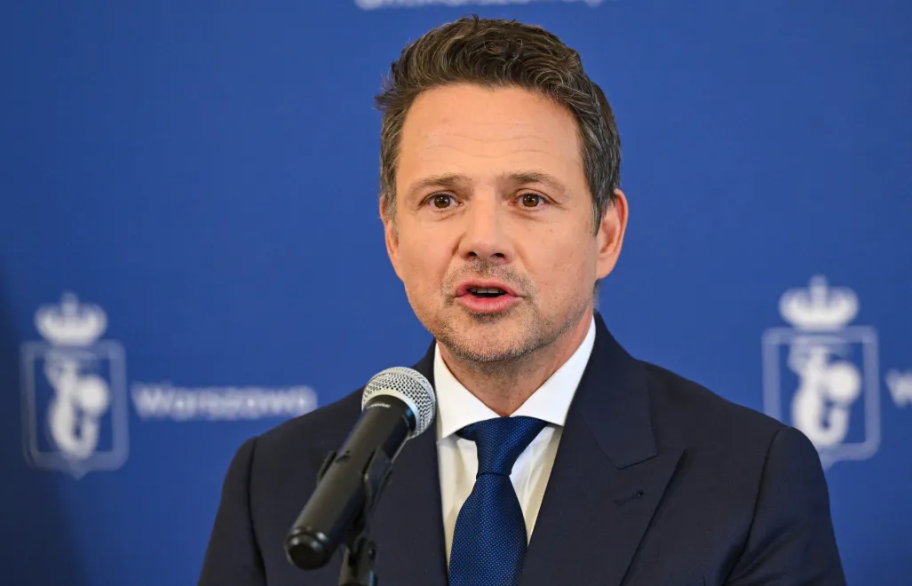 Prezydent Warszawy Rafał Trzaskowski. Fot. PAP/		Radek Pietruszka