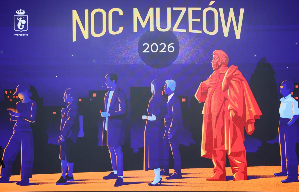 Плакат цьогорічної 22-ї "Ночі музеїв". Fot. PAP/Leszek Szymański