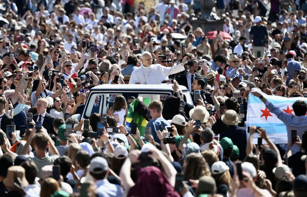 Papież Leon XIV, fot. PAP/EPA/ANSA/ALESSANDRO DI MEO