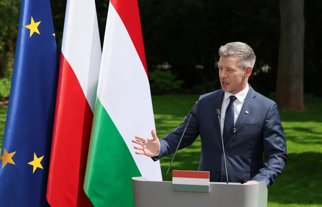 Петер Мадяр. Fot. PAP/Paweł Supernak