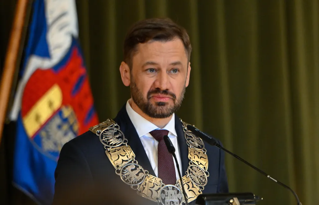 Prezydent Krakowa Aleksander Miszalski Fot. PAP/Art Service