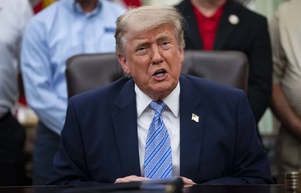 Donald Trump. Fot.  EPA/AL DRAGO / POOL 