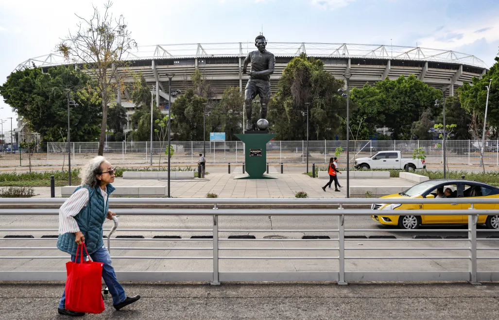 Stadion w meksykańskiej Guadalajarze, zdjęcie ilustracyjne, fot. PAP/EPA/EFE/Francisco Guasco