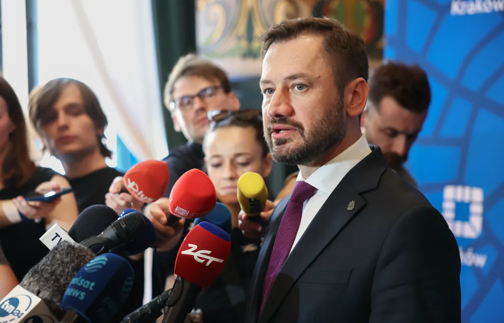 Były prezydent Krakowa Aleksander Miszalski. Fot. PAP/Art Service