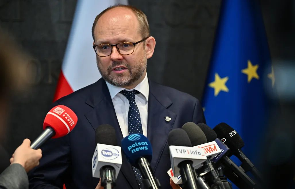 Szef Biura Polityki Międzynarodowej w KPRP Marcin Przydacz. Fot. PAP/Przemysław Piątkowski