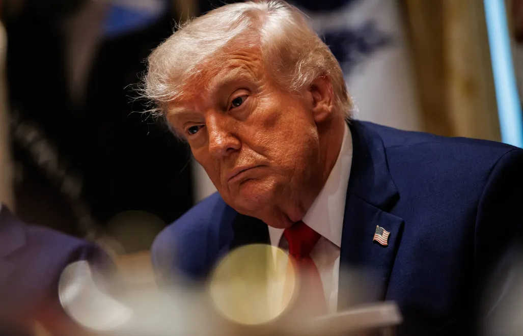 Donald Trump Fot. PAP/EPA/SAMUEL CORUM 