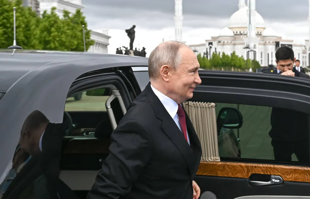 Prezydent Rosji Władimir Putin. Fot. PAP/EPA/	SERGEY BOBYLEV / SPUTNIK / KREMLIN POOL