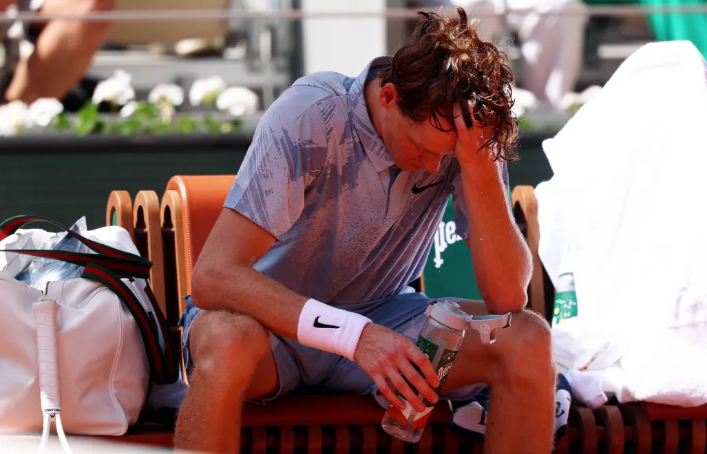Jannik Sinner, fot. PAP/EPA/MOHAMMED BADRA