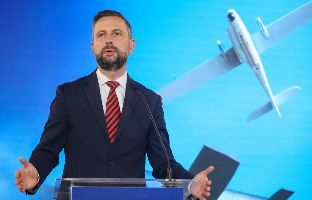 Министр обороны Польши Владислав Косиняк-Камыш. Fot. PAP/Leszek Szymański