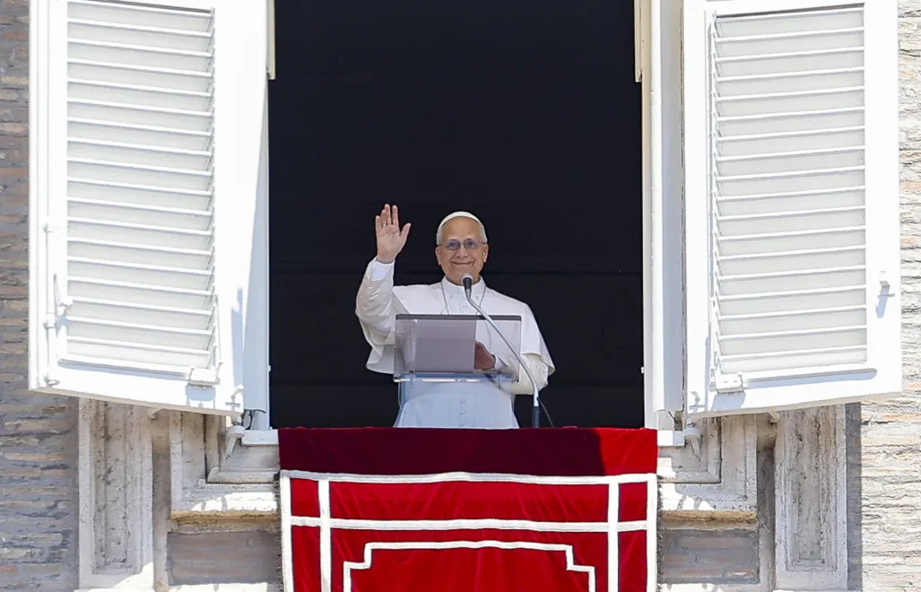 Papież Leon XIV. Fot. PAP/EPA/FABIO FRUSTACI