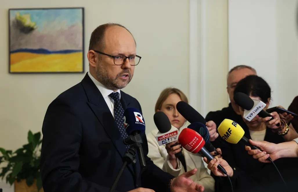 Szef prezydenckiego Biura Polityki Międzynarodowej Marcin Przydacz. Fot. PAP/	PAP/Albert Zawada
