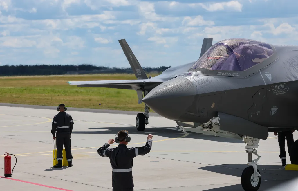 Samoloty F-35. Fot. PAP/Marian Zubrzycki