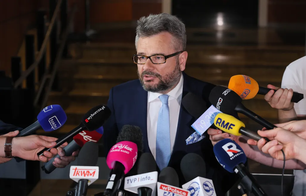 Rzecznik prasowy stołecznej Prokuratury Okręgowej prok. Piotr Skiba Fot. PAP/Paweł Supernak