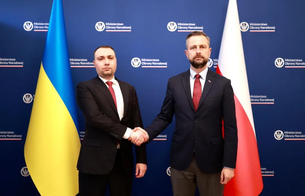 Очільник Офісу Президента України Кирило Буданов і міністр оборони Польщі Владислав Косіняк-Камиш. Fot. X/Władysław Kosiniak-Kamysz