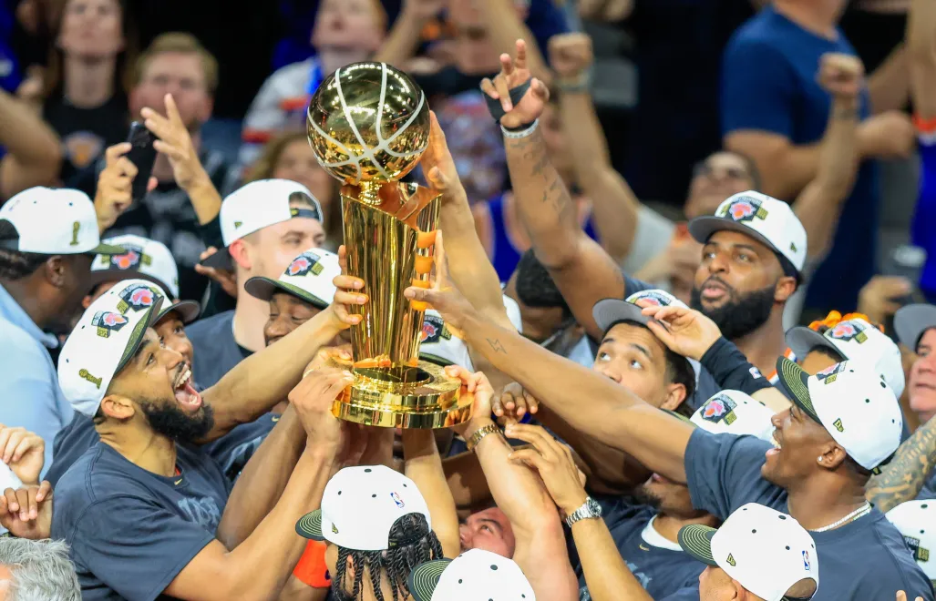 Knicks po raz trzeci okazali się najlepsi w NBA. Fot. PAP/EPA/ADAM DAVIS