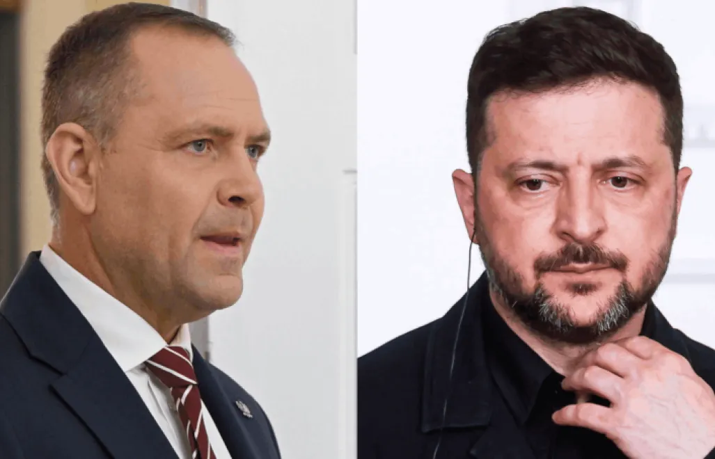 Prezydent Polski Karol Nawrocki i prezydent Ukrainy Wołodymyr Zełenski. Fot. PAP/Marcin Obara/EPA/ANGELO CARCONI