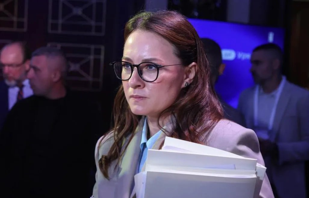 Yulia Svyrydenko. Photo: PAP/Viktor Kovalchuk