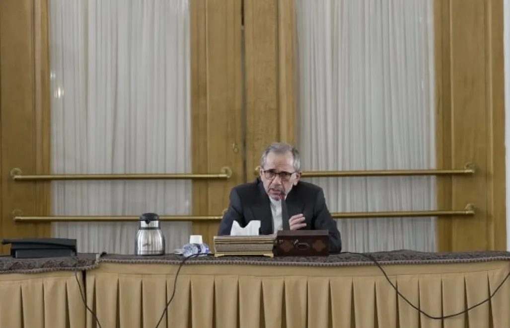 Wiceminister spraw zagranicznych Iranu Madżid Tacht-Rawanczi. Fot. X/ Majid Takht Ravanchi