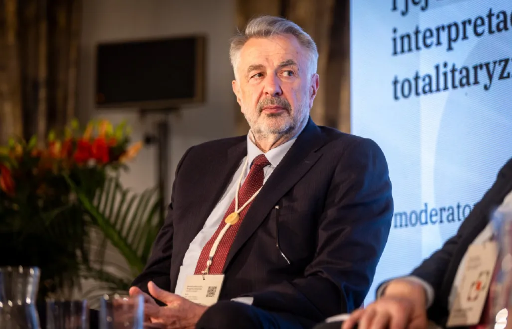 Професор Львівського національного університету імені Івана Франка, автор книг про польсько-українські відносини та генезу подій на Волині 1943 року Богдан Гудь. Fot. Український інститут національної пам'яті. uinp.gov.ua