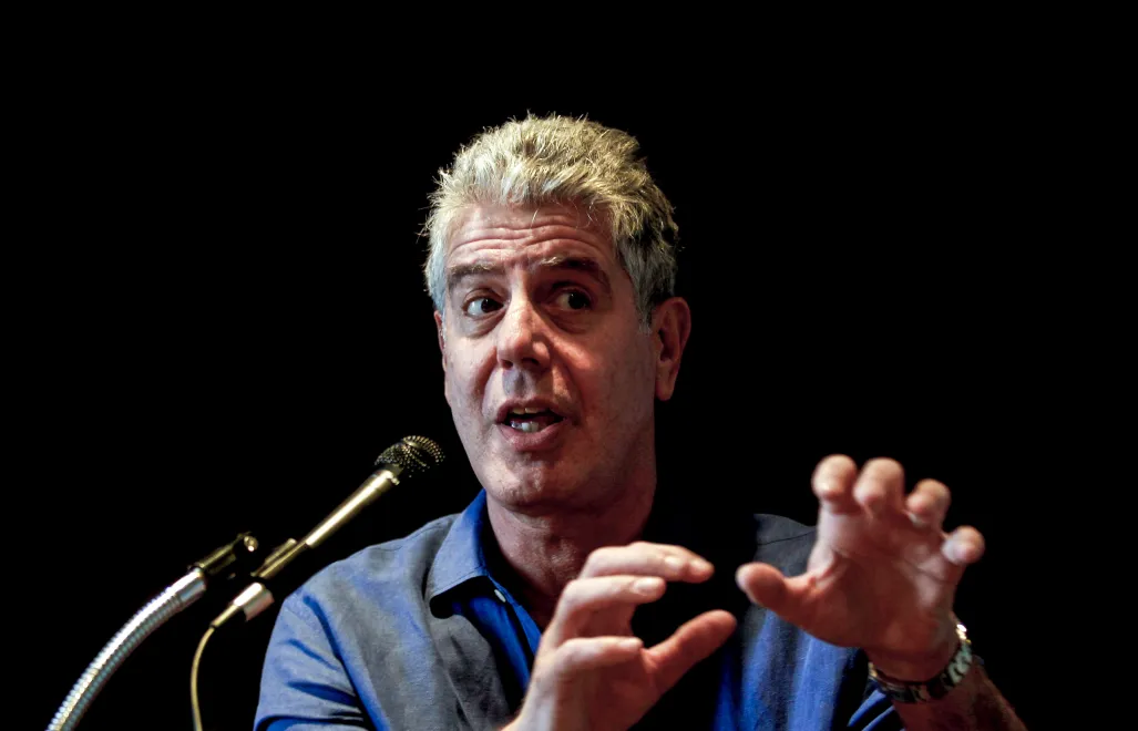Anthony Bourdain. Fot. EPA/Jose Sena Goulao