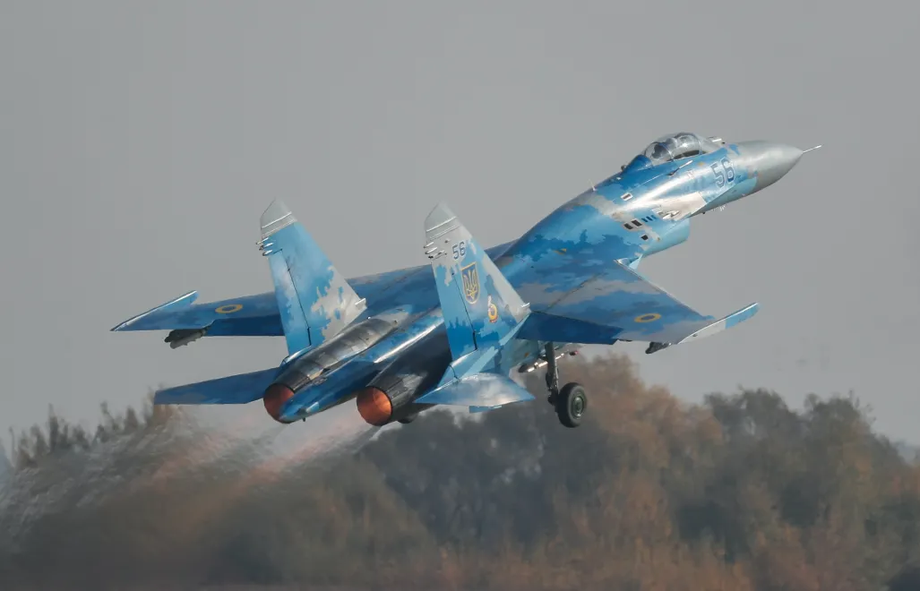  Su-24. Fot. PAP/EPA/	SERGEY DOLZHENKO (zdjęcie ilustracyjne)