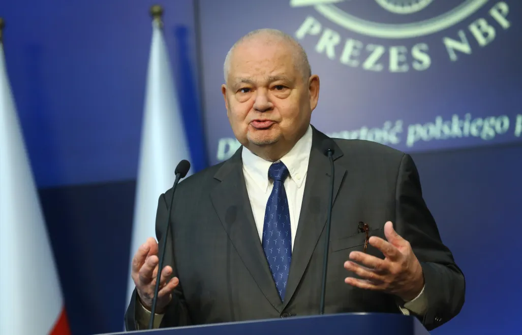 Prezes NBP Adam Glapiński. Fot. PAP/	Rafał Guz